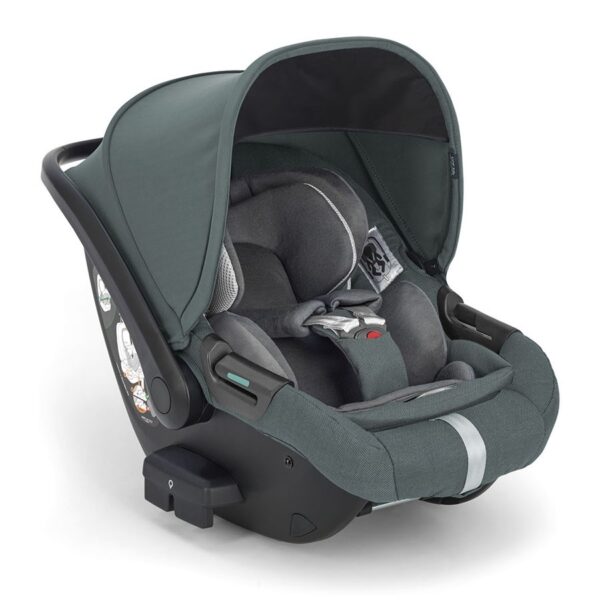 Autokreslini.lv | Darwin Infant 40-75cm Recline autokrēsliņš mazuļiem ar regulējamu slīpumu krāsa Emerald Green bilde #1