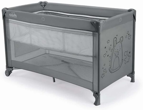 Autokreslini.lv | Pisolino ceļojumu gultiņa krāsa 265 Grey (2 līmeņi) bilde #1