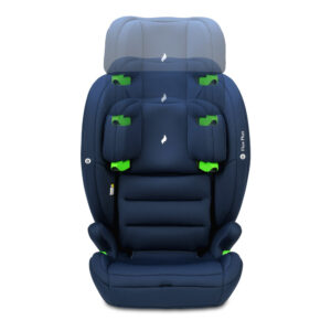 Osann Flux Plus i-Size autokrēsliņš 76-150cm krāsa Navy Melange