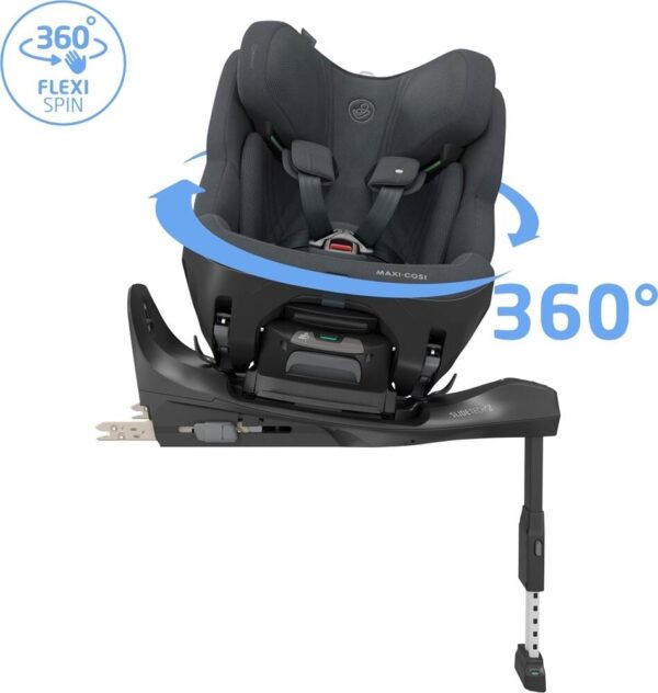 Autokreslini.lv | Pearl XL Slide PRO sēžamā daļa 40-150cm krāsa Authentic Graphite bilde #7