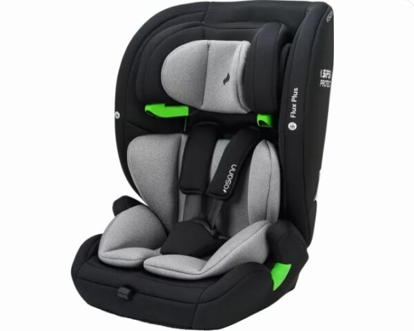 Autokreslini.lv | Flux Plus i-Size autokrēsliņš 76-150cm krāsa Grey Melange bilde #3