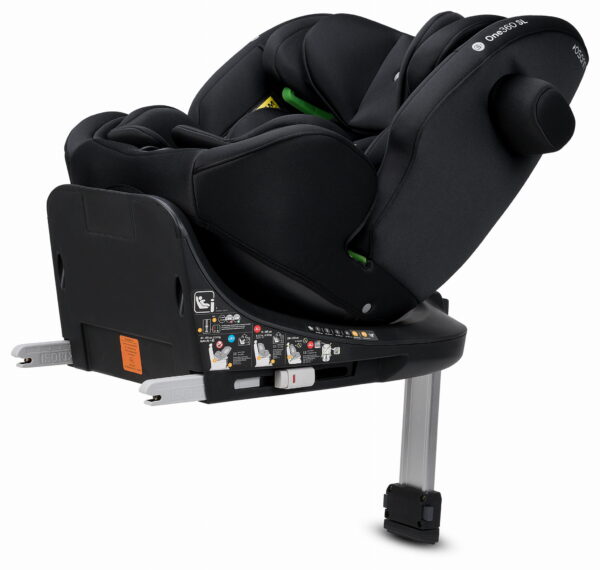 Autokreslini.lv | One360 SL i-Size autokrēsliņš 40-150cm krāsa All Black bilde #23