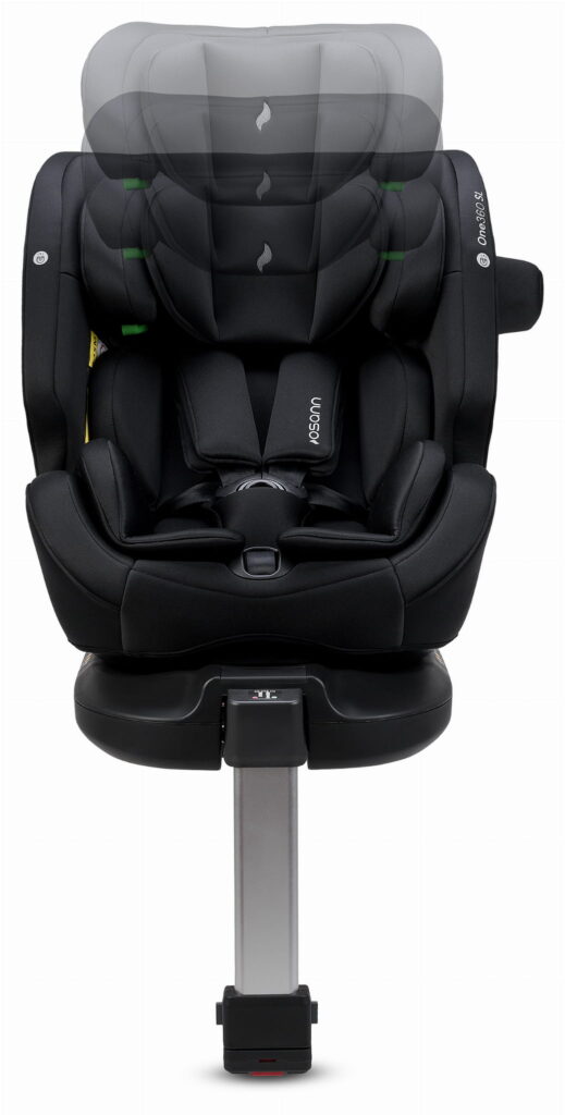 Osann One360 SL i-Size autokrēsliņš 40-150cm krāsa All Black