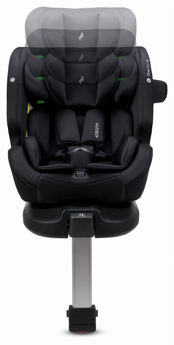 Autokreslini.lv | One360 SL i-Size autokrēsliņš 40-150cm krāsa All Black bilde #31