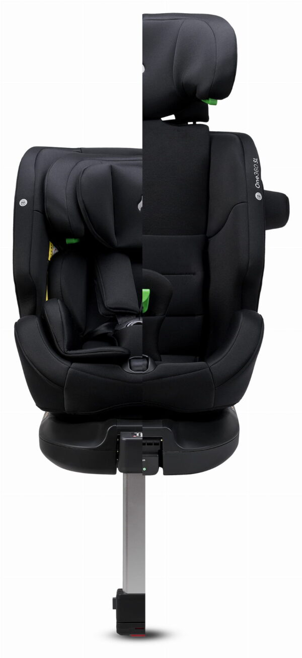 Autokreslini.lv | One360 SL i-Size autokrēsliņš 40-150cm krāsa All Black bilde #39