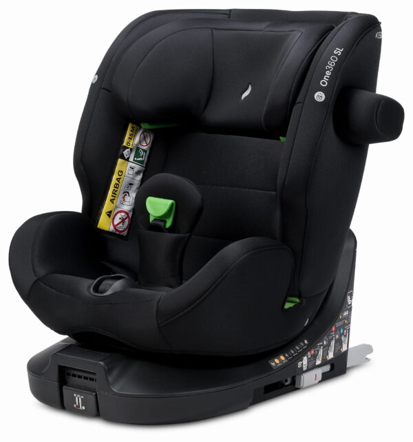 Autokreslini.lv | One360 SL i-Size autokrēsliņš 40-150cm krāsa All Black bilde #45