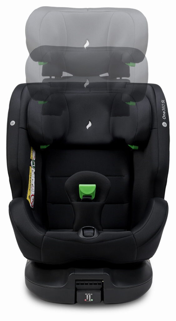 Osann One360 SL i-Size autokrēsliņš 40-150cm krāsa All Black