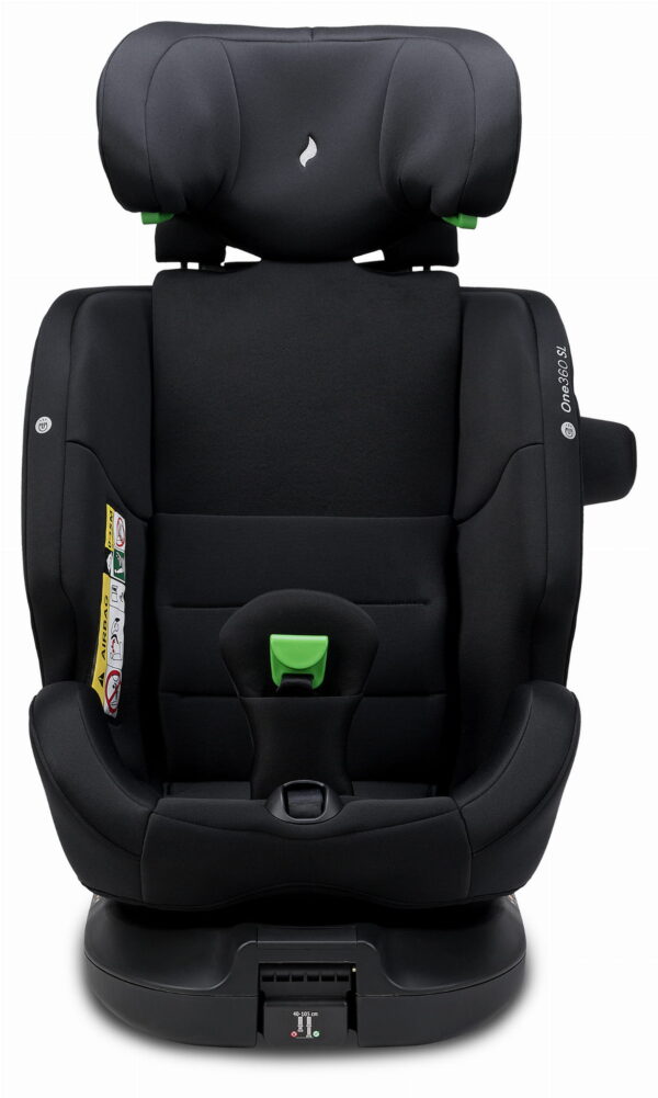 Autokreslini.lv | One360 SL i-Size autokrēsliņš 40-150cm krāsa All Black bilde #9