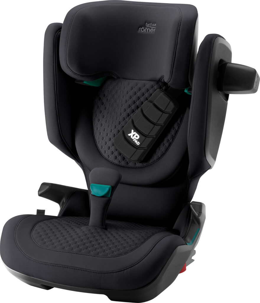 Britax Romer KidFix PRO autokrēsliņš 100-150cm krāsa Onyx Black LUX