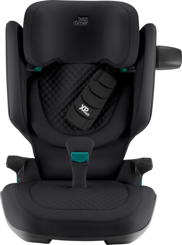 Autokreslini.lv | KidFix PRO autokrēsliņš 100-150cm krāsa Onyx Black LUX bilde #3