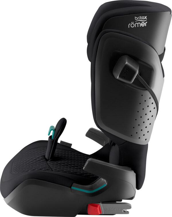 Autokreslini.lv | KidFix PRO autokrēsliņš 100-150cm krāsa Onyx Black LUX bilde #7