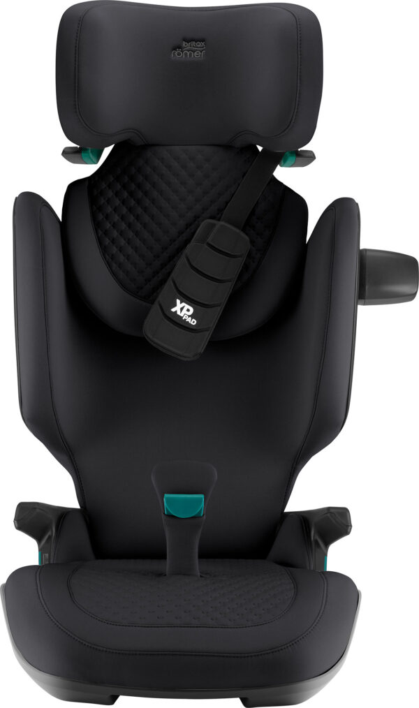 Autokreslini.lv | KidFix PRO autokrēsliņš 100-150cm krāsa Onyx Black LUX bilde #5