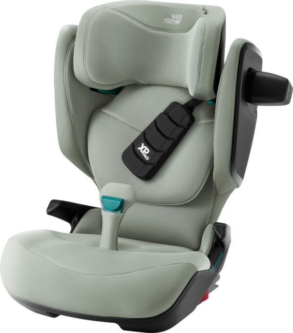 Autokreslini.lv | KidFix PRO autokrēsliņš 100-150cm krāsa Sage Green Style bilde #1