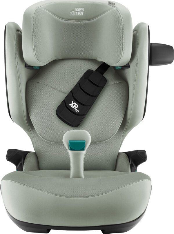 Autokreslini.lv | KidFix PRO autokrēsliņš 100-150cm krāsa Sage Green Style bilde #3