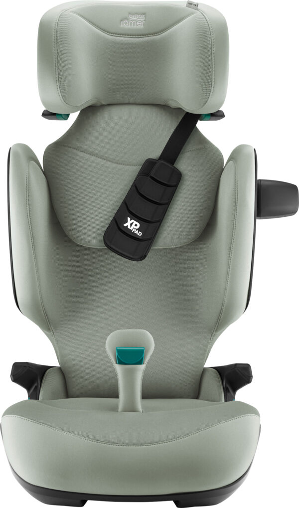 Autokreslini.lv | KidFix PRO autokrēsliņš 100-150cm krāsa Sage Green Style bilde #5