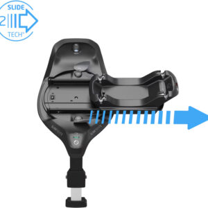 Maxi Cosi Coral Slide Pro autokrēsliņš mazuļiem 45-87cm krāsa Moon Graphite +FamilyFix Slide Pro Isofix bāze