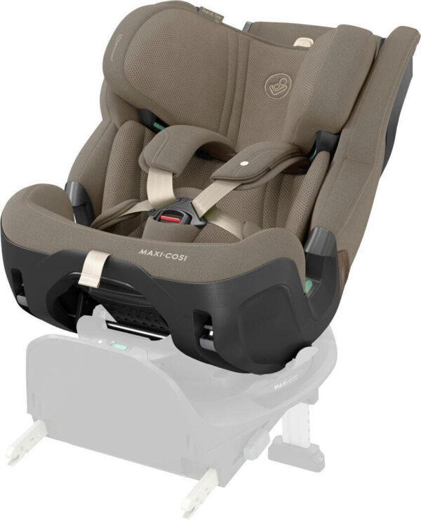 Autokreslini.lv | Pearl XL Slide PRO sēžamā daļa 40-150cm krāsa Authentic Truffle + FamilyFix Slide Pro Isofix bāze bilde #3