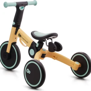 Kinderkraft 4Trike salokāms skrejritenis 3in1 bērniem no 1-5gadiem krāsa Sunflower Yellow