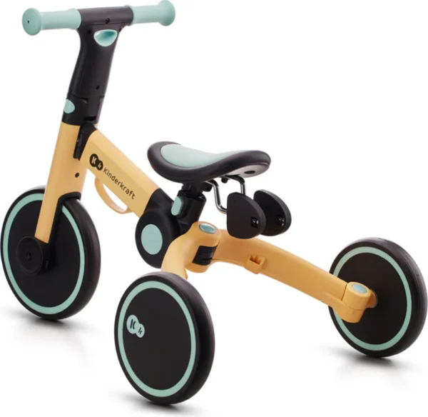 Autokreslini.lv | 4Trike salokāms skrejritenis 3in1 bērniem no 1-5gadiem krāsa Sunflower Yellow bilde #11