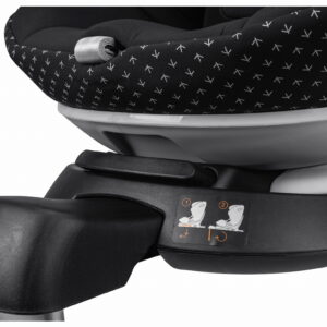 STM Niki Start M autokrēsliņš 61-105cm krāsa Onyx