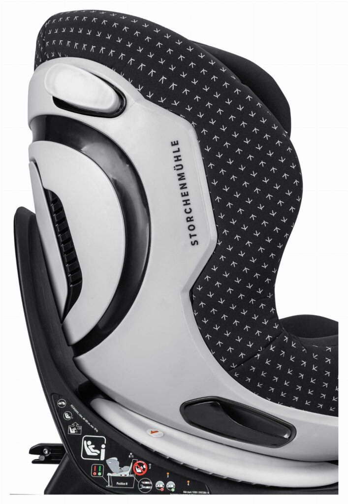 STM Niki Start M autokrēsliņš 61-105cm krāsa Onyx