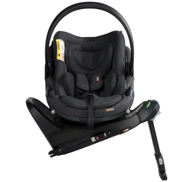 Autokreslini.lv | GO Beyond 2 mazuļu autokrēsliņš 40-87cm krāsa Anthracite Mesh + Beyond Isofix bāze bilde #13