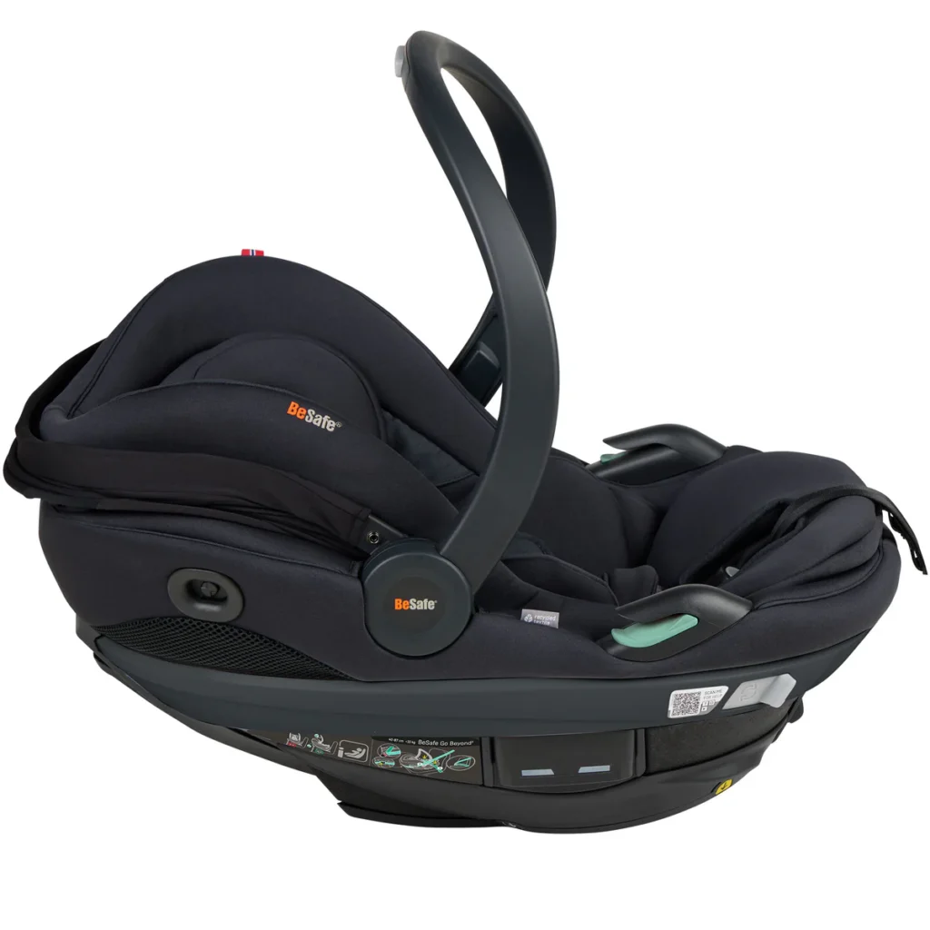 BeSafe GO Beyond 2 mazuļu autokrēsliņš 40-87cm krāsa Black