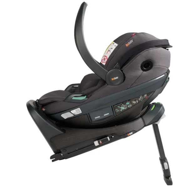 Autokreslini.lv | GO Beyond 2 mazuļu autokrēsliņš 40-87cm krāsa Dark Grey Melange + Beyond Isofix bāze bilde #15