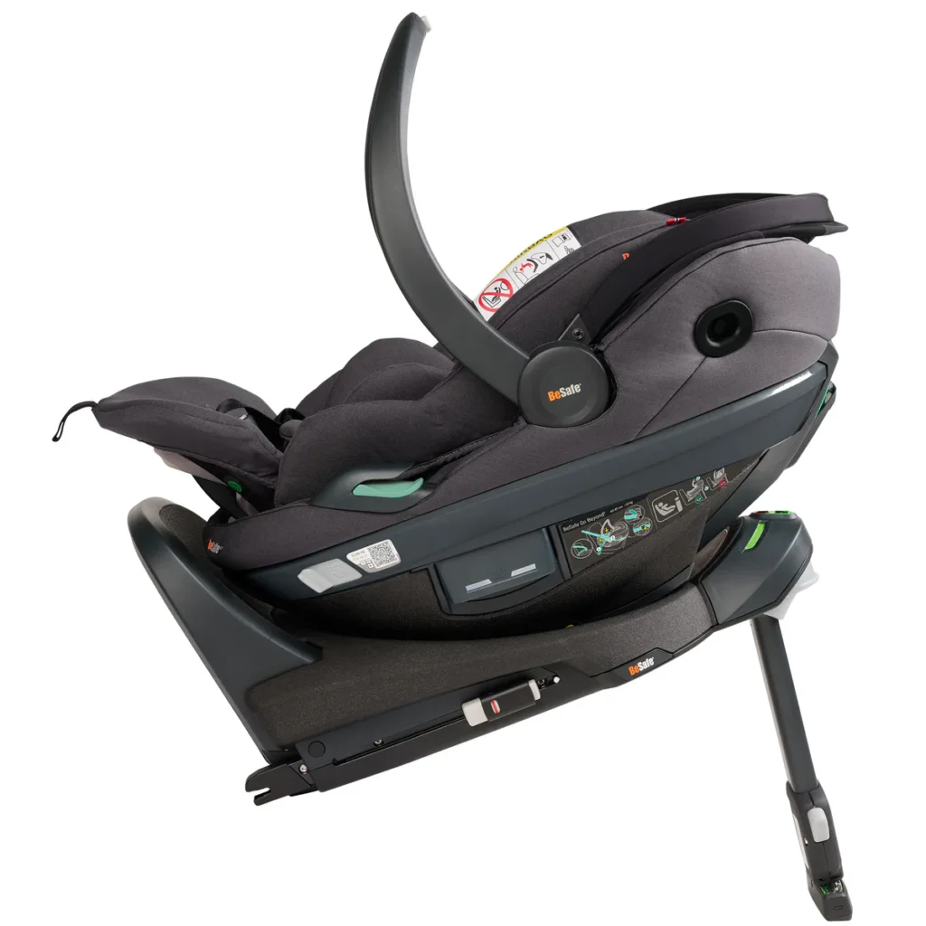 BeSafe GO Beyond 2 mazuļu autokrēsliņš 40-87cm krāsa Dark Grey