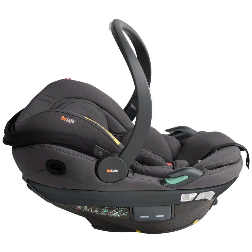 BeSafe GO Beyond 2 mazuļu autokrēsliņš 40-87cm krāsa Dark Grey