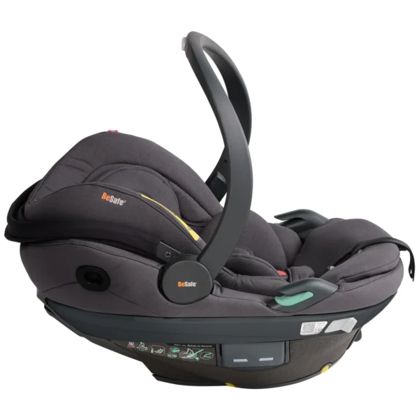 Autokreslini.lv | GO Beyond 2 mazuļu autokrēsliņš 40-87cm krāsa Dark Grey Melange + Beyond Isofix bāze bilde #9