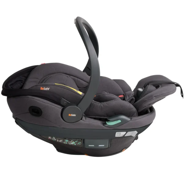 Autokreslini.lv | GO Beyond 2 mazuļu autokrēsliņš 40-87cm krāsa Dark Grey Melange + Beyond Isofix bāze bilde #11
