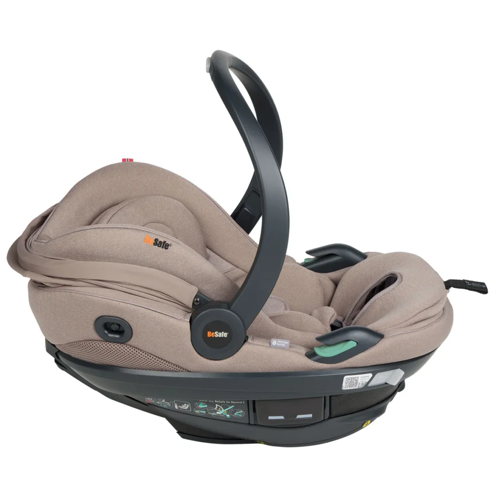 BeSafe GO Beyond 2 mazuļu autokrēsliņš 40-87cm krāsa Dark Sand