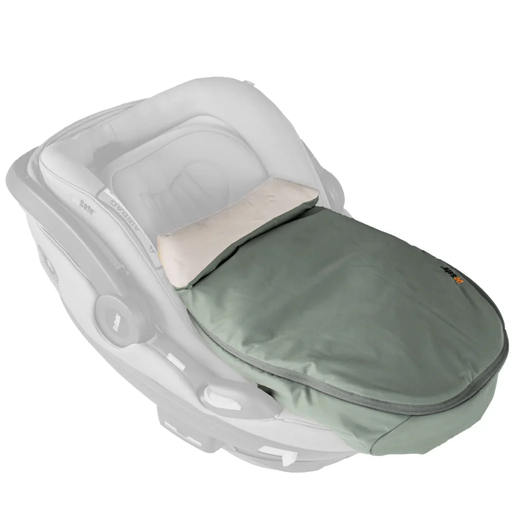 BeSafe GO Beyond Wind & Weather Cover autokrēsliņa vēja pārsegs krāsa Meadow Green