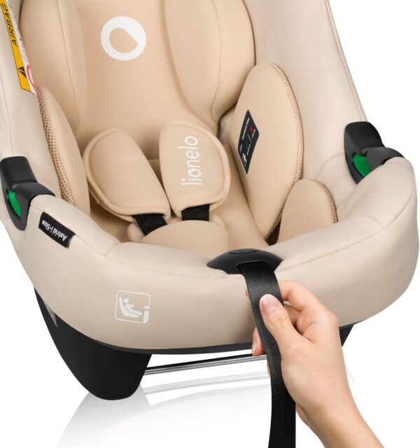 Autokreslini.lv | Astrid i-Size autokrēsliņš 40-87cm krāsa Beige Sand + Astrid Isofix bāze bilde #13