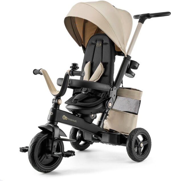 Autokreslini.lv | Easytwist stumjamais trīsritenis bērniem 5in1 krāsa Beige bilde #1