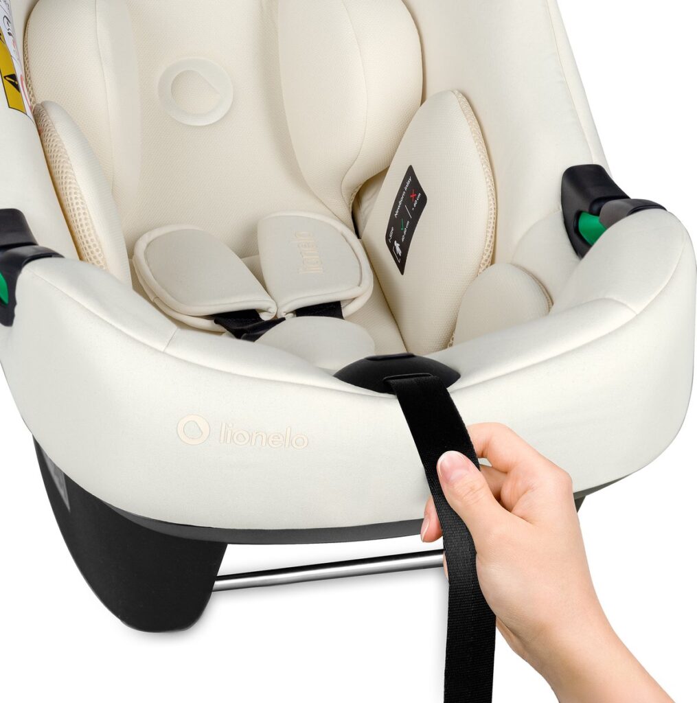 Lionelo Astrid i-Size autokrēsliņš mazuļiem 40-87cm krāsa Beige