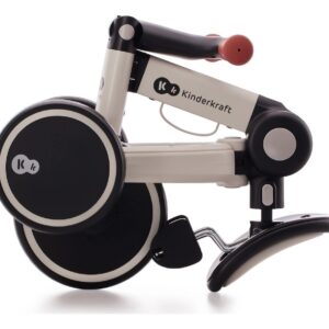 Kinderkraft 4Trike salokāms skrejritenis 3in1 bērniem no 1-5gadiem krāsa Silver