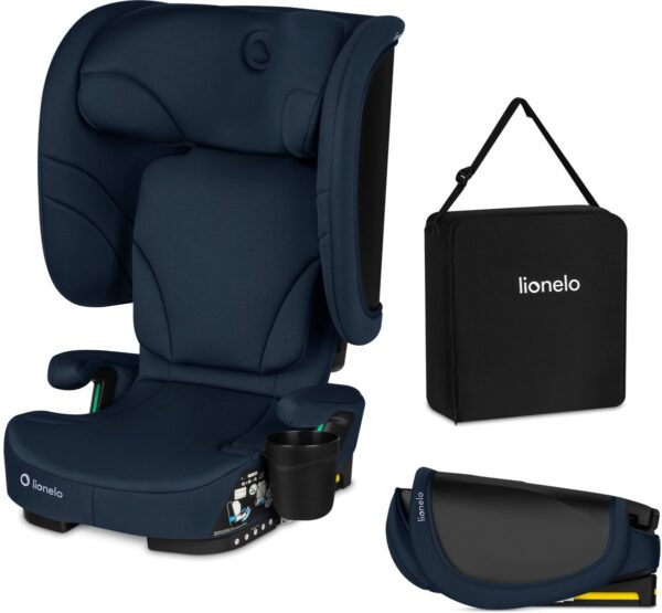 Autokreslini.lv | Orin I-Size salokāms autokrēsliņš 100-150cm krāsa Blue Navy bilde #3