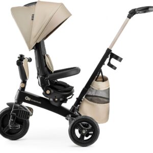 Kinderkraft Easytwist stumjamais trīsritenis bērniem 5in1 krāsa Beige