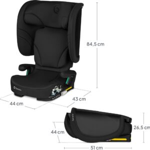 Lionelo ORIN I-Size salokāms autokrēsliņš bērniem 100-150cm
