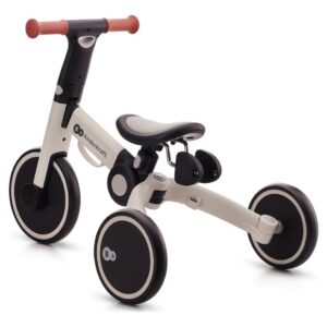 Kinderkraft 4Trike salokāms skrejritenis 3in1 bērniem no 1-5gadiem krāsa Silver