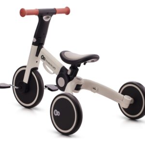 Kinderkraft 4Trike salokāms skrejritenis 3in1 bērniem no 1-5gadiem krāsa Silver