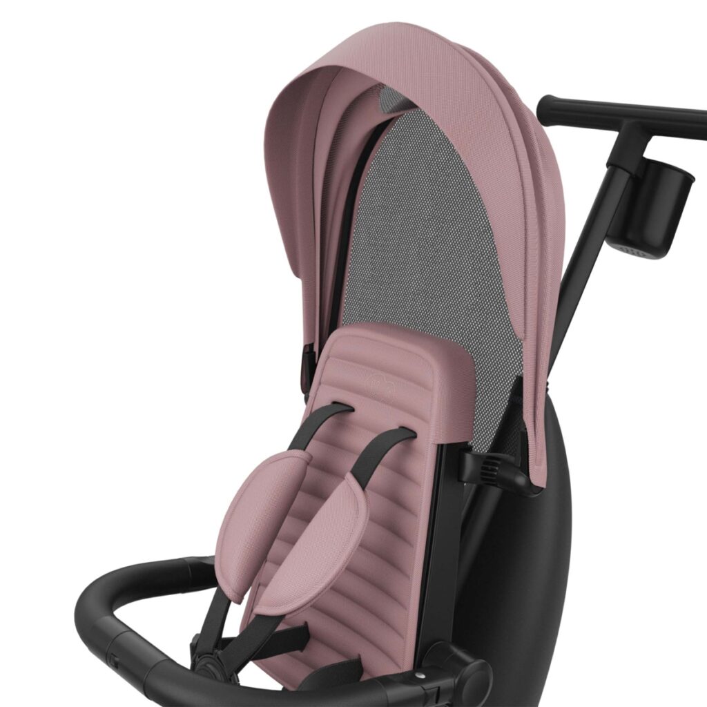 Kinderkraft Jazz 3 salokāms stumjamais trīsritenis bērniem krāsa Pink