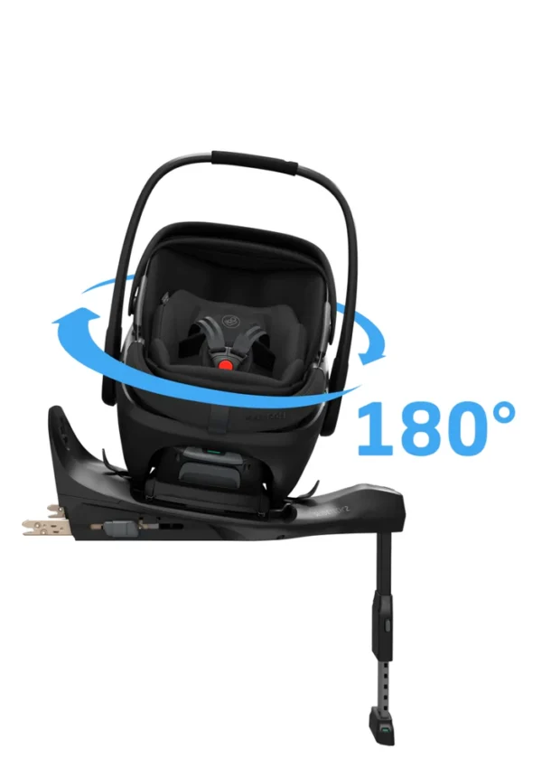 Autokreslini.lv | Coral Slide Pro autokrēsliņš mazuļiem 45-87cm krāsa Black Onyx +FamilyFix Slide Pro Isofix bāze bilde #21