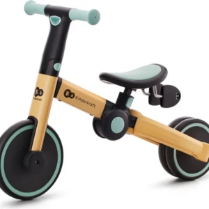 Kinderkraft 4Trike salokāms skrejritenis 3in1 bērniem no 1-5gadiem krāsa Sunflower Yellow