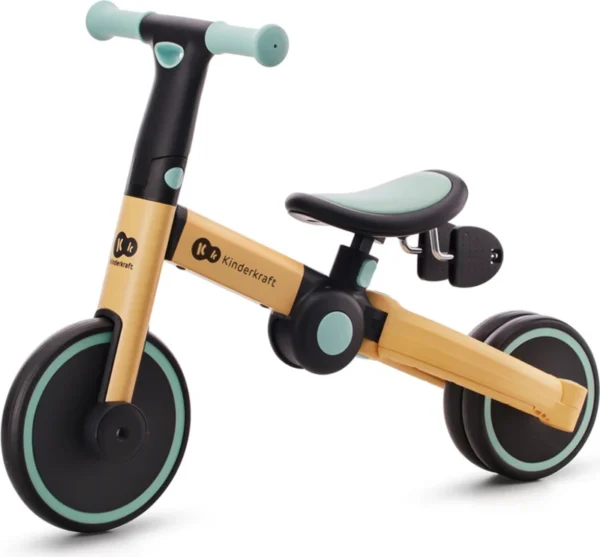 Autokreslini.lv | 4Trike salokāms skrejritenis 3in1 bērniem no 1-5gadiem krāsa Sunflower Yellow bilde #13