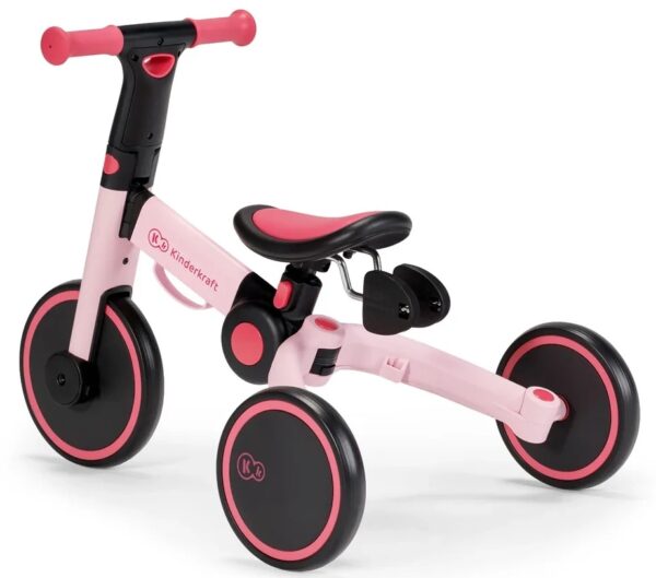 Autokreslini.lv | 4Trike salokāms skrejritenis 3in1 bērniem no 1-5gadiem krāsa Candy Pink bilde #7