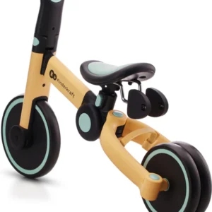 Kinderkraft 4Trike salokāms skrejritenis 3in1 bērniem no 1-5gadiem krāsa Sunflower Yellow