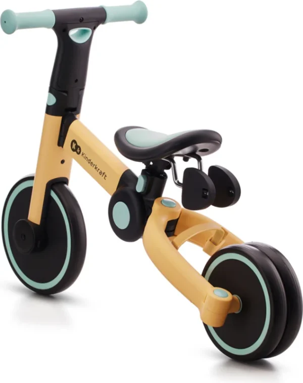 Autokreslini.lv | 4Trike salokāms skrejritenis 3in1 bērniem no 1-5gadiem krāsa Sunflower Yellow bilde #17